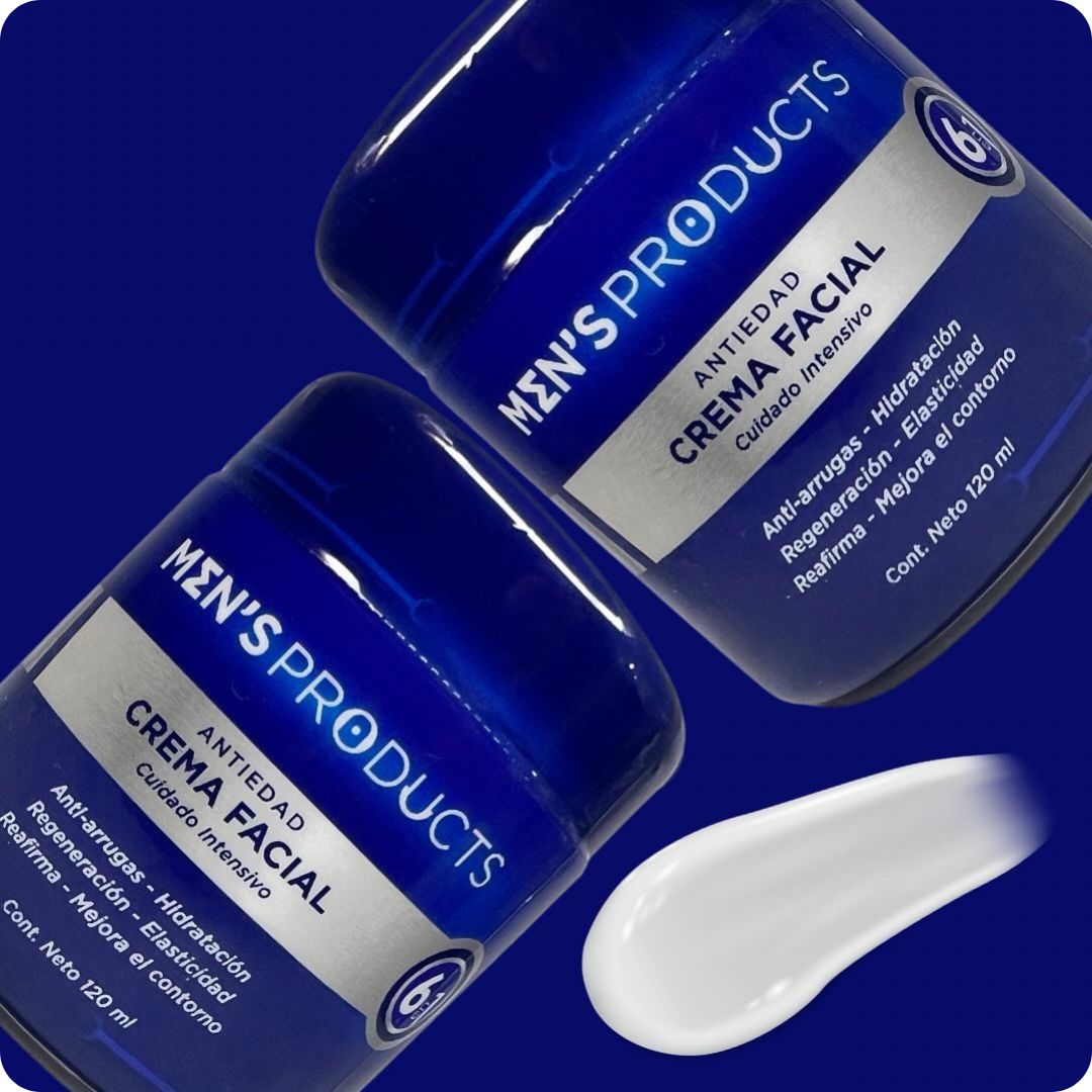 Crema Facial Mens Cuidado Intensivo 6 en 1