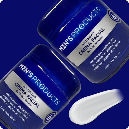 Crema Facial Mens Cuidado Intensivo 6 en 1