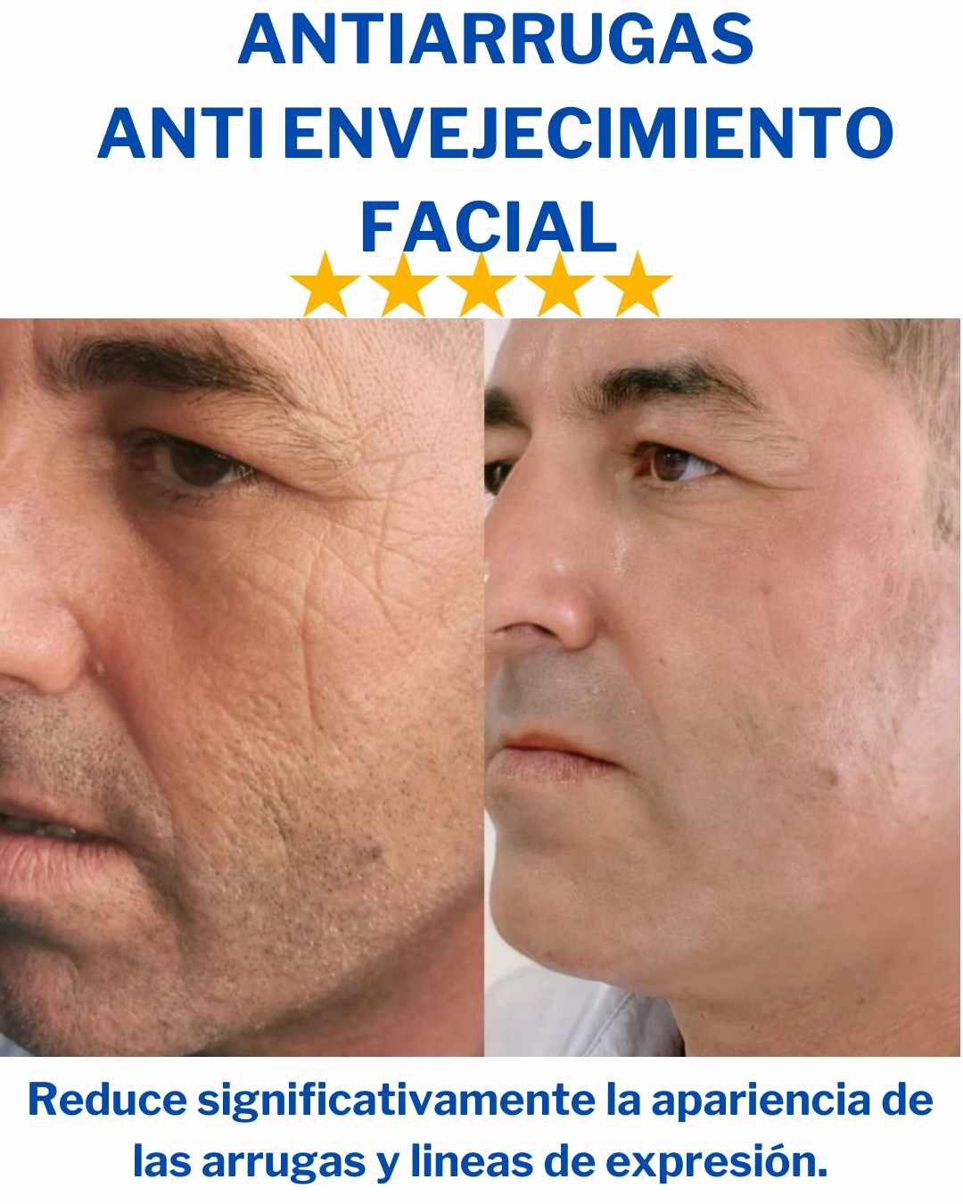 Crema Facial Mens Cuidado Intensivo 6 en 1